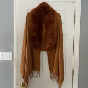 Carmel fur pashmina